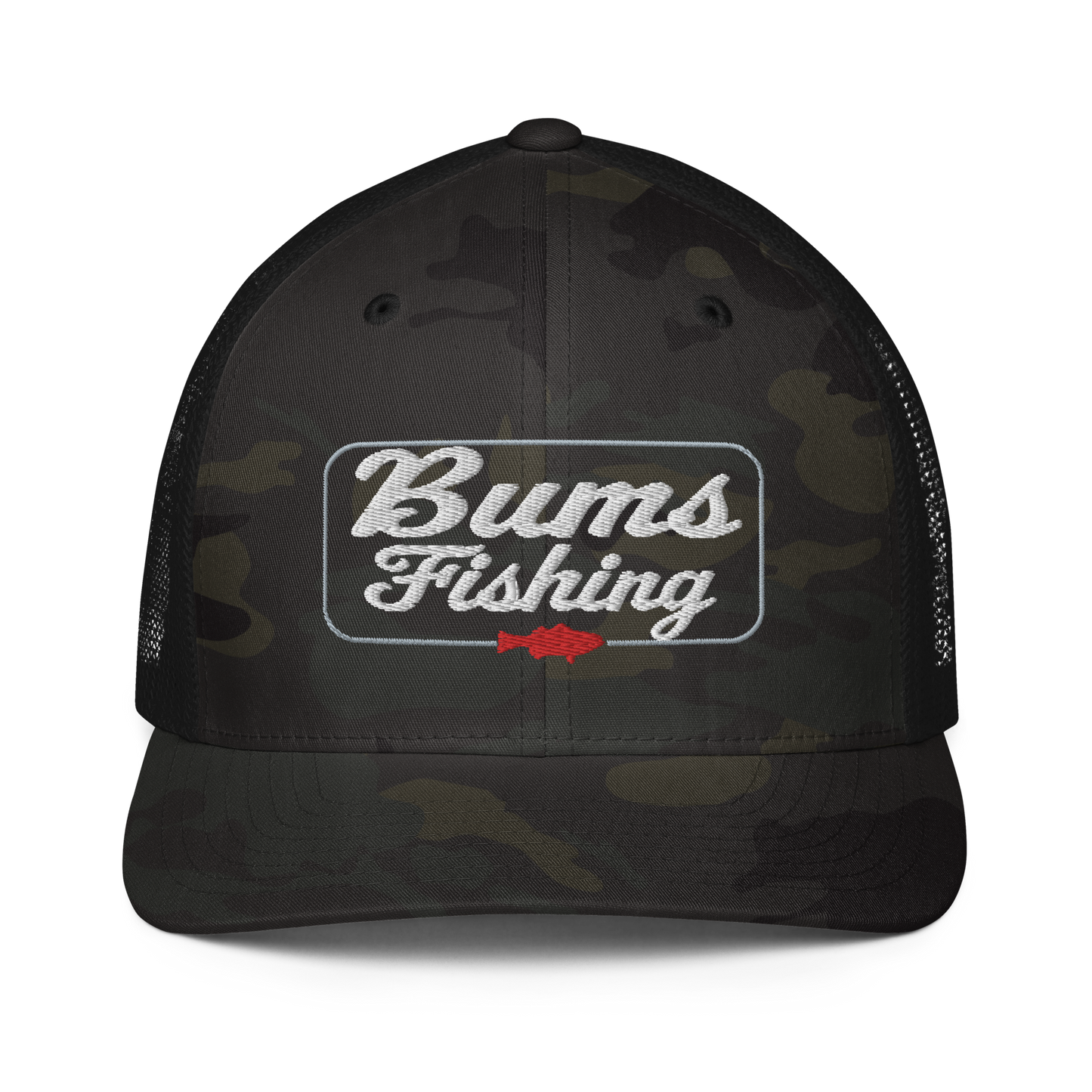 BUMS Fishing Closed Back Trucker