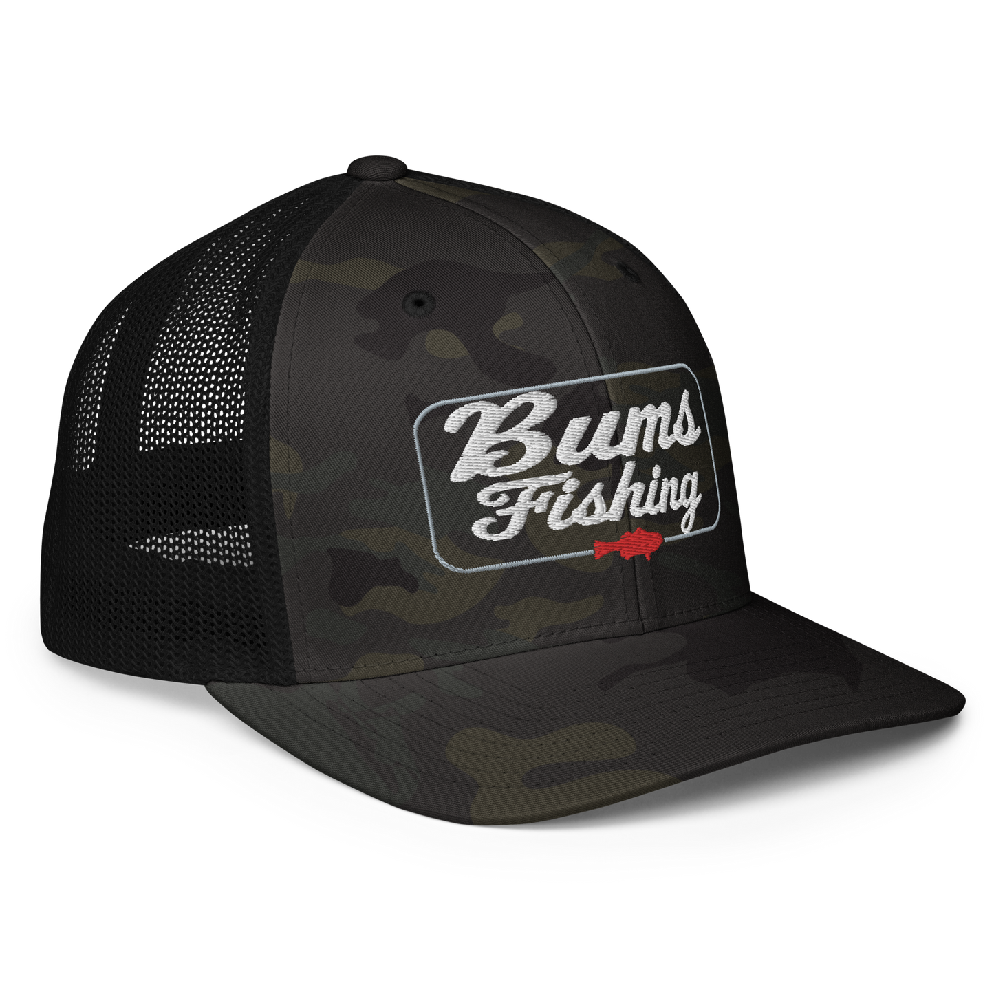 BUMS Fishing Closed Back Trucker