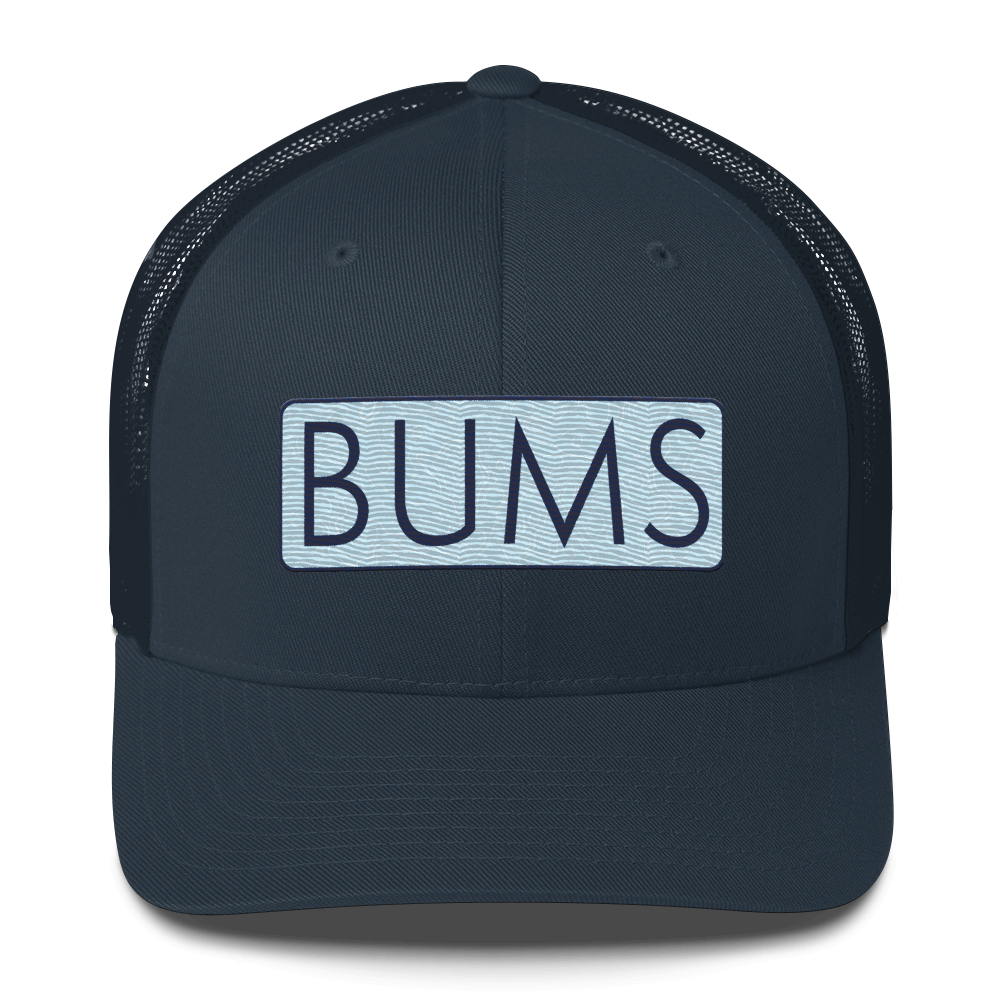 BUMS Light Blue Trucker